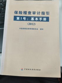 保险稽查审计指引第1号：基本手册