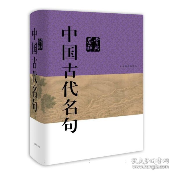 中国古代名句鉴赏辞典