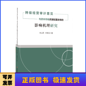 持续经营审计意见与资本市场资源配置效率的影响机理研究