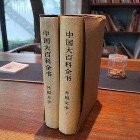 中国大百科全书·外国文学·I、II（精装•特带函套），出版社样书