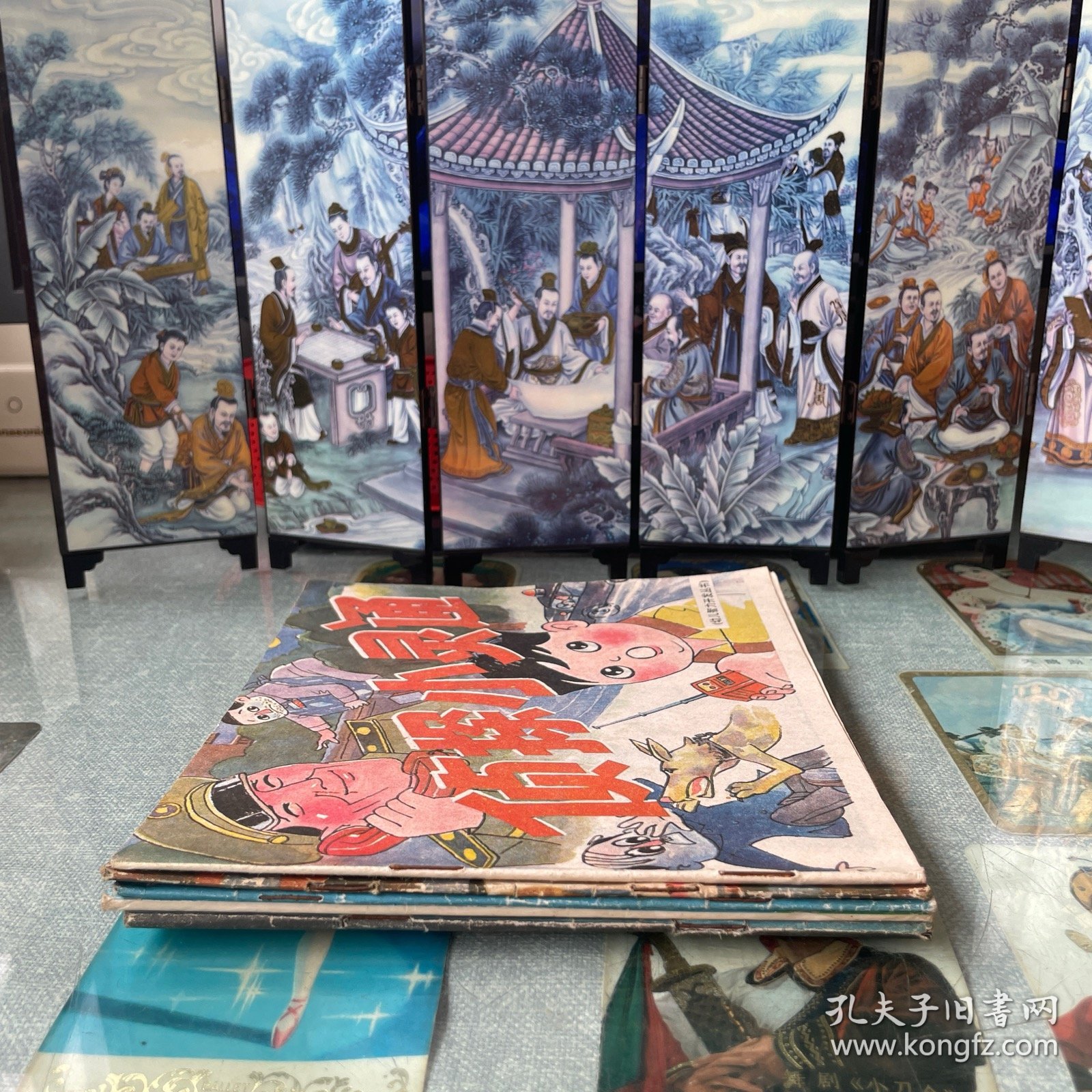 侦探小灵通、娃娃画报（1981/3）、变形金刚、西游记幼儿版大闹天宫、蓝精灵（5册合售）