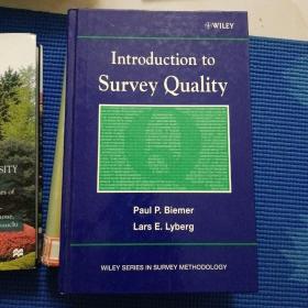 Introduction to Survey Quality (Wiley Series in Survey Methodology)