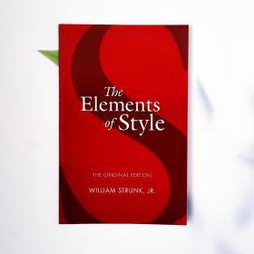 英文原版 风格的要素 The Elements of Style：The Original Edition