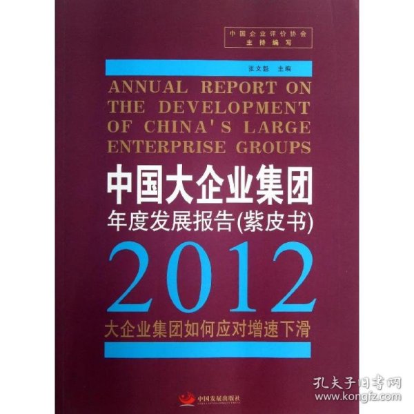 中国大企业集团年度发展报告 (紫皮书)? 2012 