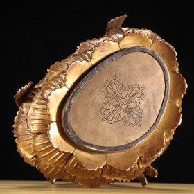 清代 铜鎏金双身金刚总持