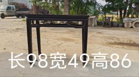 清代，老榆木条桌，简洁典雅，结实稳重，使用方便，收藏超值！
