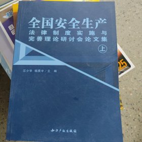 全国安全生产法律制度实施与完善理论研讨会论文集