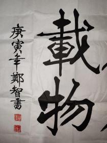 郑智   上善若水厚德载物