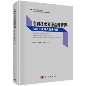 专利技术资源战略管理——知识工业时代的矛与盾陈向东张古鹏刘小青著9787030558411