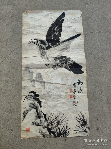 乔省予（1917-1999），又名乔惟同，原籍江苏兴化，上世纪无锡市诗人、知名书画家。省予先生的诗词深沉含蓄、豁达高远，他的书法如竹叶翩翩、秀劲流丽。他是一位难得的学养深厚、诗书画俱佳的艺术全才。两平尺。