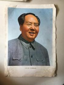 一九六七年，毛主席在北京。
