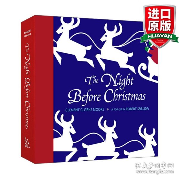 The Night Before Christmas Pop-up (立体书)  美丽的圣诞夜