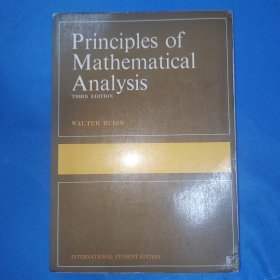 现货 Principles of Mathematical Analysis 英文原版 数学分析原理：英文版 第3版 鲁丁 （Walter Rudin）6f