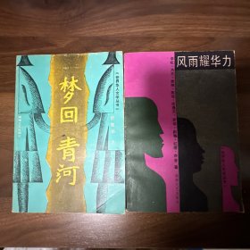 世界华人文学丛书：《梦回青河》《风雨耀华力》2本合售