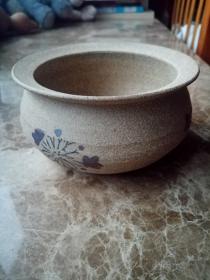 菊纹 建水 陶