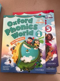 Oxford phonics world 1.2.3.4.5 五册