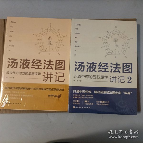 汤液经法图讲记1+2 （两册）