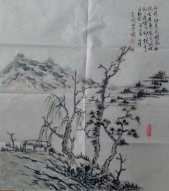 特惠，省美协画家刘梅棠小品一张