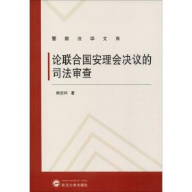 论联合国安理会决议的司法审查