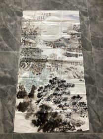 陕西当代中青年画家徐步山水画作品