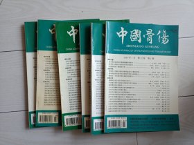 1999年中国骨伤，一套