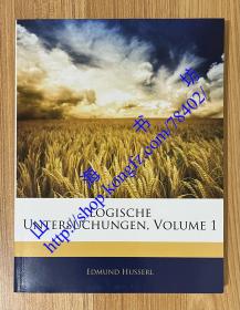 Logische Untersuchungen; Volume 1 (German Edition)