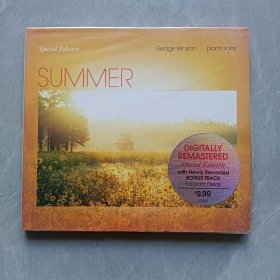 George Washington乔治温斯顿CD唱片《summer夏天 专辑》全新未拆 加拿大原版音乐CD 钢琴轻音乐CD