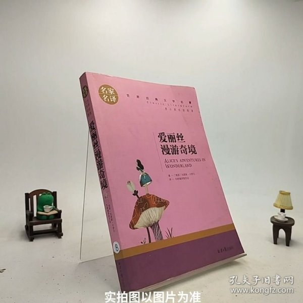 爱丽丝漫游奇境 中小学生课外阅读书籍世界经典文学名著青少年儿童文学读物故事书名家名译原汁原味读原著