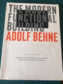 the modern functional building，adolf behne，