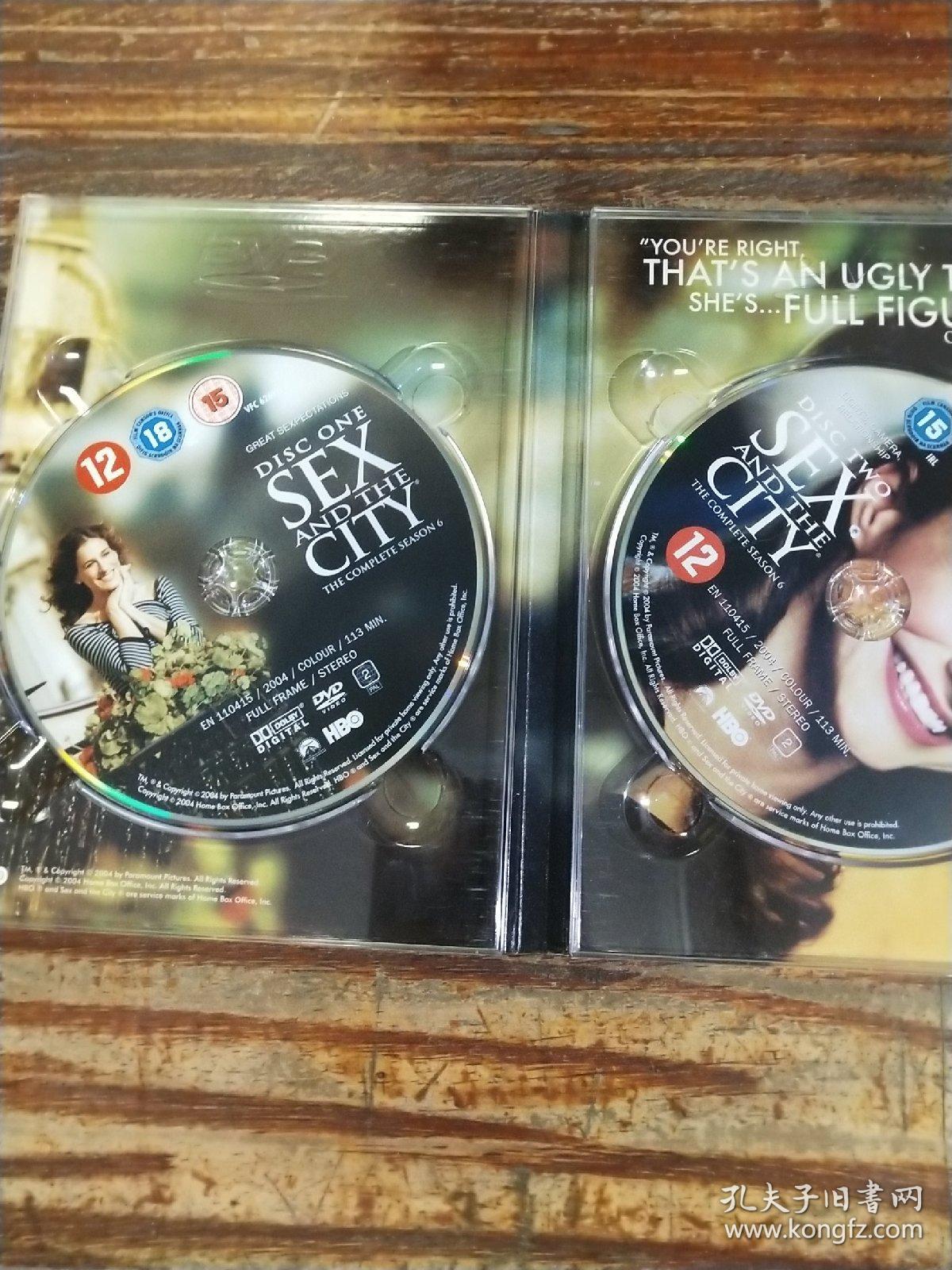 DVD  sex  and  the  clty