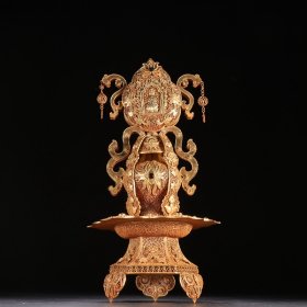 清 银花丝摆件
