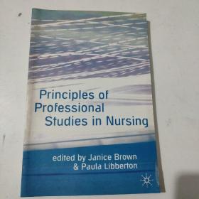 Principles of Professional Studies in Nursing  护理专业研究原理