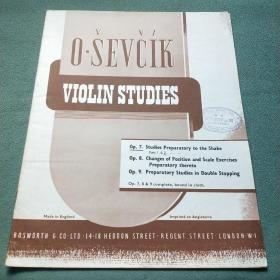 VIOLIN STUDIES【乐谱】