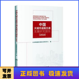 中国大城市道路交通发展研究报告（2018）