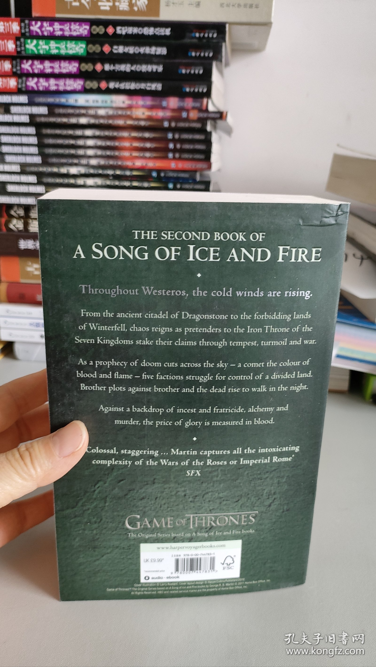 点击查看原图 AClashofKings(ASongofIceandFire,Book2)冰与火之歌2:列王的纷争