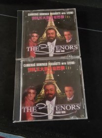 《1998三大歌王在巴黎演唱会》2盒VCD，广西金凤凰音像出版