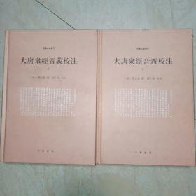 大唐众经音义校注(套装共2册)