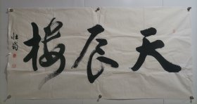 韦保建：中国生产力学会常务理事、中国楹联学会会员、中国书画家联谊会理事、广西政协书画研究院常务副院长兼秘书长、重庆缙云书画院名誉院长、广西书法家协会理事 书法软件 天宸楼 画心尺寸：138*70厘米