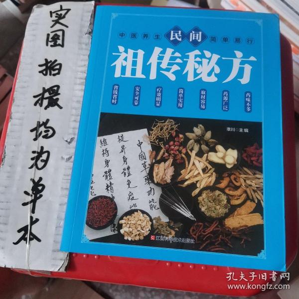 民间祖传秘方 中医书籍养生偏方大全民间老偏方美容养颜常见病防治 保健食疗偏方秘方大全小偏方老偏方中医健康养生保健疗法