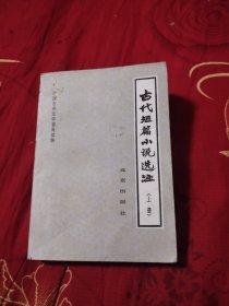 古代短篇小说选注（上册），8.99元包邮，