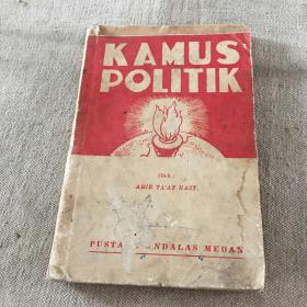 印尼文原版书 Kamus politik