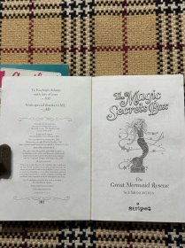 【英文儿童读物】Agatha: Girl of Mystery + The Magic Secrets Box(2本合售)插画本 品相自鉴