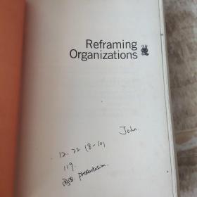 Reframing Organizations