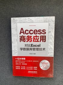 Access商务应用：对比Excel学数据库管理技术