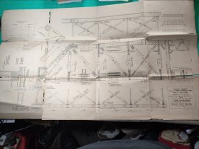 民国图纸一张1.2米x70厘米有点破具体看图