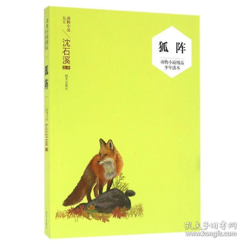 狐阵--动物小说精品读本 儿童文学 沈石溪 选评 新华正版