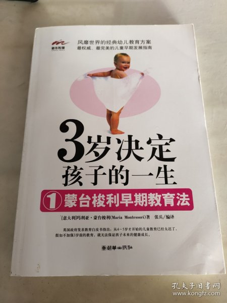 3岁决定孩子的一生1：蒙台梭利早期教育法