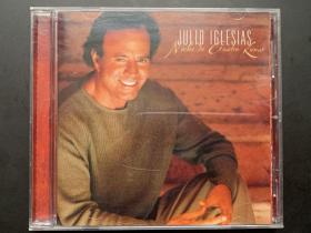 光盘唱片 CD《Julio Iglesias  Noche De Cuatro Lunas（胡里奥·伊格莱西亚斯   四个月夜）》专辑 (实物拍图）Sony Music Entertainment（Holland） B.V出品 有歌词  发行编号：CK 61382  发行时间：2000年