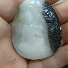 和田玉籽料挂件