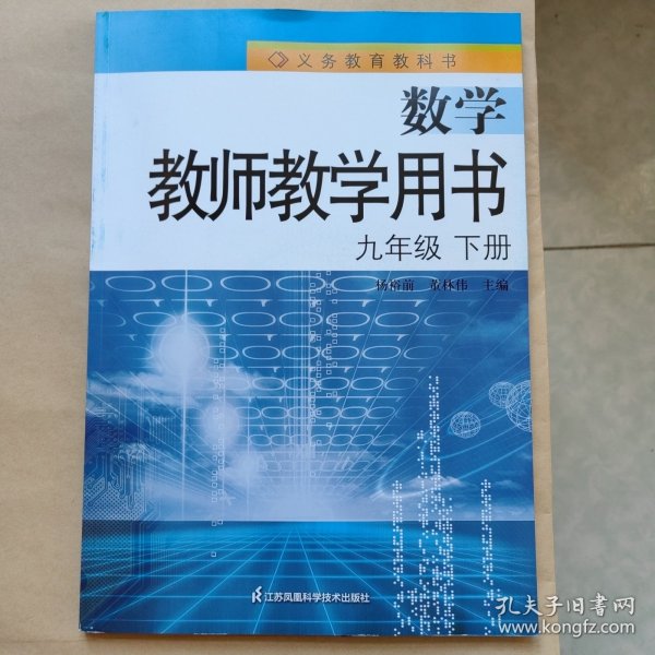 数学教师教学用书九年级下册